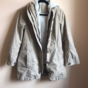 LL Bean jacket with detachable liner
